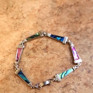 Multicolor Silver lighthouse Bracelet